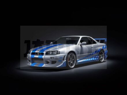 Fast & Furious maquette Brian's 1999 Nissan Skyline GT-R