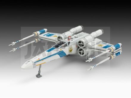 Star Wars The Mandalorian and Grogu Revell Model Set maquette 1/57 New Republic X-Wing Fighter 22 cm