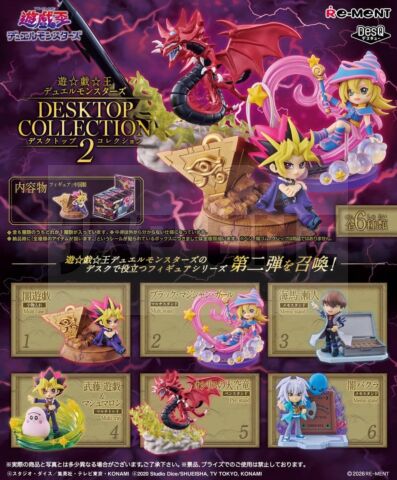 Yu-Gi-Oh! Figurs Mini Desktop Collection 2 Blind Box Display (6)
