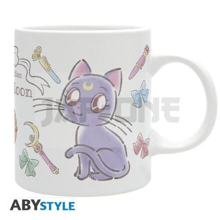 Sailor Moon - Mug - 320 Ml - Luna & Artemis Chibi - Subli Mate