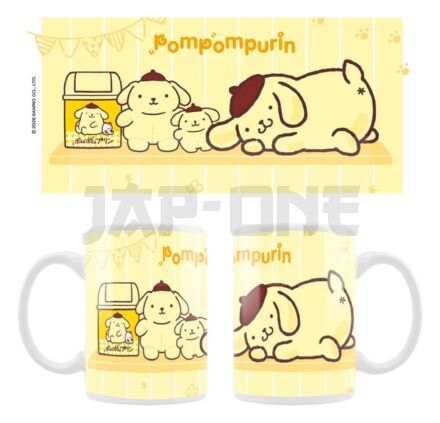 Sanrio Mug Pompompurin Squishy Cute Purin 02
