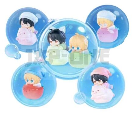 The Falling Merman Présentoir Boîte-Mystère Pvc Mini Figurines Luming World Series Blind Box 5 Cm Display (12)