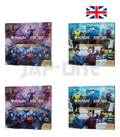 Scene Box Display (4 Boxes) En Star Trek - Magic The Gathering