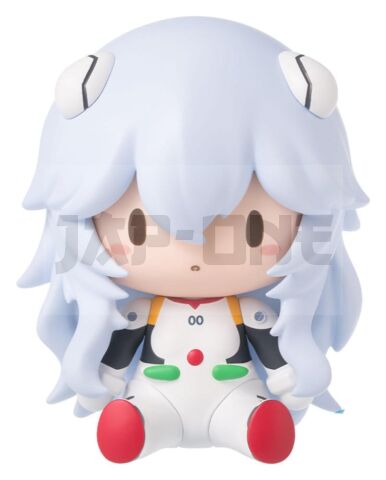 Evangelion: 3.0+1.0 Thrice Upon A Time Figure Fuwa Petit Chibi Rei: Long Hair 8 Cm