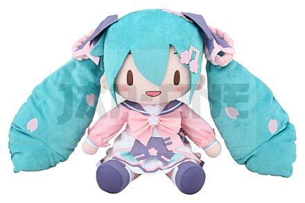 Character Vocal Series 01: Hatsune Miku Peluche Fuwa Petit Hatsune Miku New Semester Plush Ll 40 Cm
