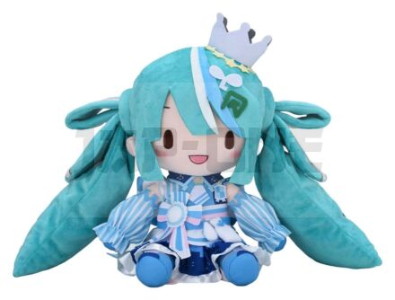 Character Vocal Series 01: Hatsune Miku Peluche Fuwa Petit Hatsune Miku Lawson 50Th Anniversary Special Live L 30 Cm
