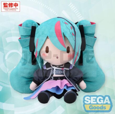 Character Vocal Series 01: Hatsune Miku Peluche Fuwa Petit Hatsune Miku Punk! M 22 Cm