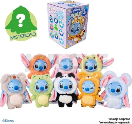 Stitch Expositor 8 Peluches 12 Cm Disney Lilo & Stitch Yuyus