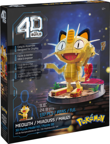 4D Build Pokémon - Miaouss Fr