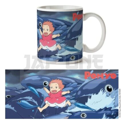 Ponyo Sur La Falaise Mug Waves