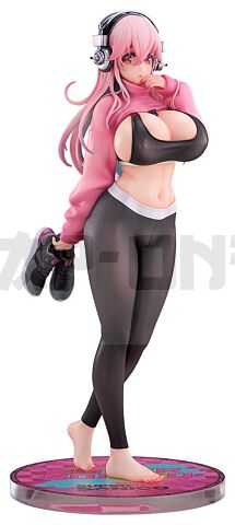 Super Sonico Figurine Pvc 1/6 Exercise Ver. 27 Cm