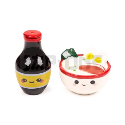 Kawaii - Nori Le Ramen - Set Salière Et Poivrière