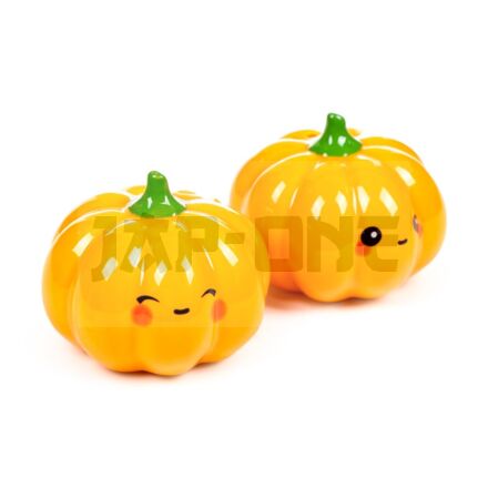 Kawaii - Citrouille - Set Salière Et Poivrière