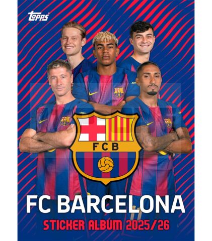 Sticker Álbum 2025/26 Fc Barcelona - Topps Europe
