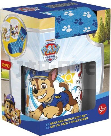 Paw Patrol Set Mug & Chaussettes Icons