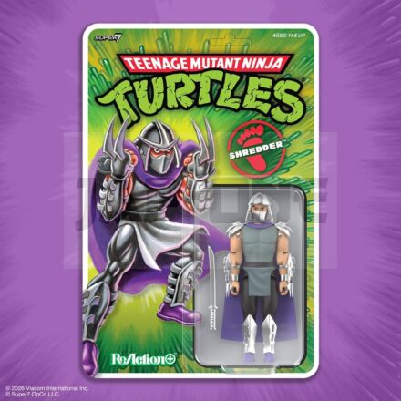 Teenage Mutant Ninja Turtles Reaction+ Figurine Wave 01 Shredder