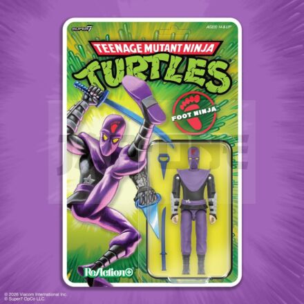 Teenage Mutant Ninja Turtles Reaction+ Figurine Wave 01 Foot Ninja