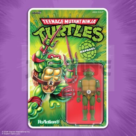 Teenage Mutant Ninja Turtles Reaction+ Figurine Wave 01 Raphael