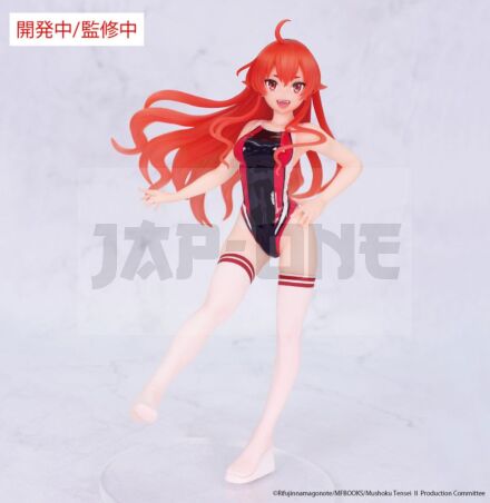 Mushoku Tensei: Jobless Reincarnation Season 2 Figurine Pvc Vivit Eris Boreas Greyrat Competition Swimwear Ver. 18 Cm
