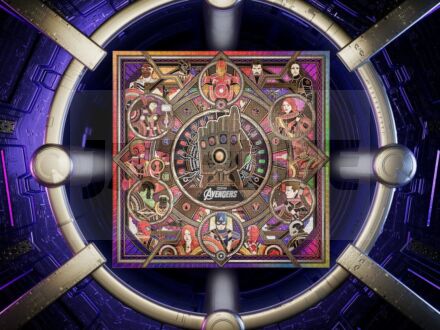 Avengers The Infinity Saga puzzle multidimensionnel (1000 pièces)