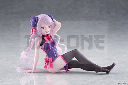 Overlord Desktop Cute Figure Pvc Shalltear Chinese Dress Ver. 13 Cm
