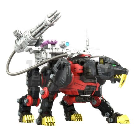 Zoids Figurine 1/100 Plastic Model Kit Rmz-006 Saber Tiger Schwarz Special (Reproduction) 19 Cm