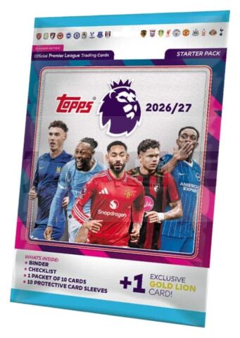 Premier League 2026/2027 Cartes À Collectionner Pack De Démarrage