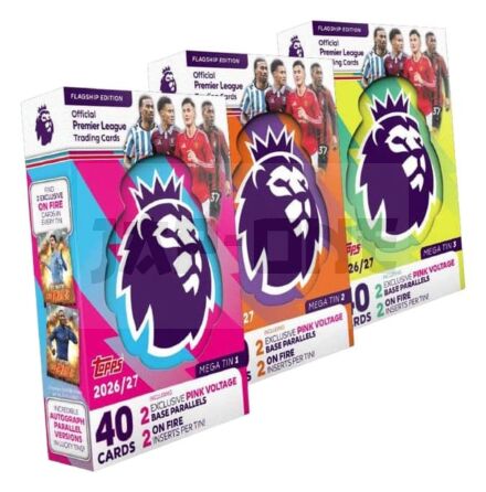 Premier League 2026/2027 Cartes À Collectionner Mega Tin