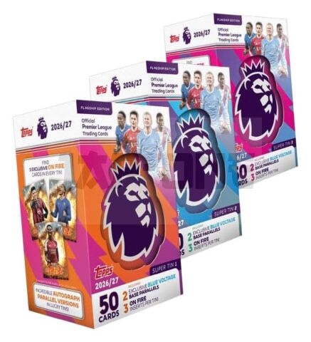 Premier League 2026/2027 Cartes À Collectionner Super Tin