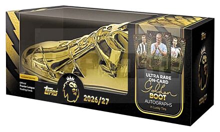 Premier League 2026/2027 Cartes À Collectionner Golden Boot Tin