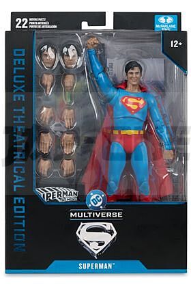 Superman 1978 Figura 19 Cm Superman: The Movie Dc Multiverse Deluxe Theatrical Edition