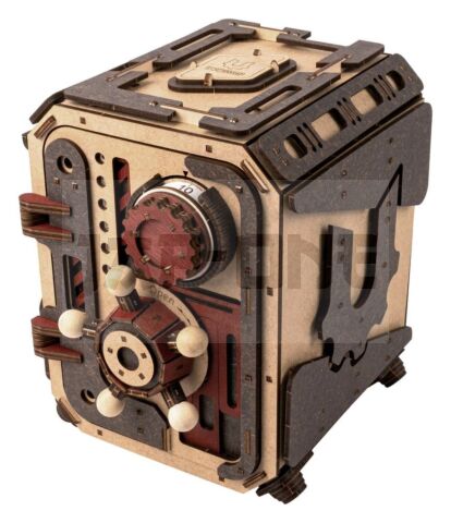 Ugears maquette en bois 3D Safe Too 17 cm