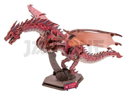 Ugears maquette en bois 3D Firestorm Dragon 43 cm