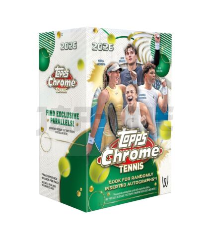 Value Box Tennis Chrome 2026 (7 Sobres) 2026 - Topps Europe