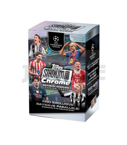 Value Box Ucc Stadium Club Chrome Uefa (7 Sobres) 2026 - Topps Europe