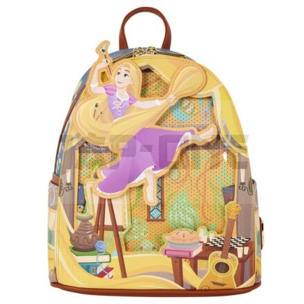 Disney Loungefly Mini Sac A Dos Tangled Rapunzel Raiponce Painting