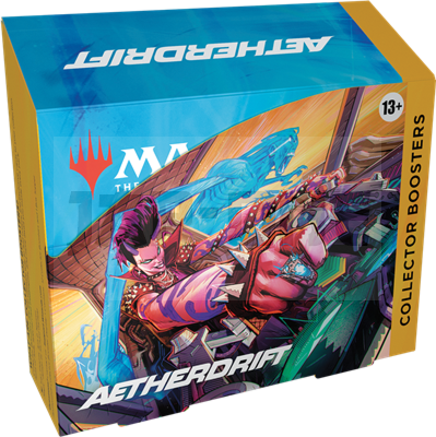 Mtg: Aetherdrift  Collector Display (12 Boosters) Fr