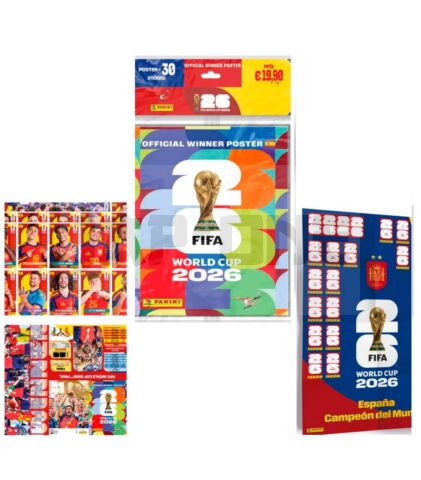 Winner Póster World Cup 2026 - Panini Cromos