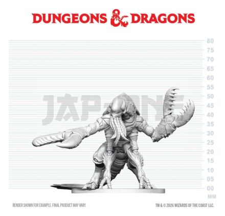 D&D Nolzur'S Marvelous Miniatures Figurine Mini Chuul 6 Cm