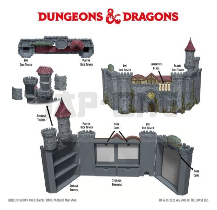 Dungeons & Dragons Replicas Of The Realms: Castle Ravenloft Dm Screen
