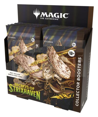 Magic The Gathering Secrets Of Strixhaven Présentoir Boosters Collectors (12) *Anglais*