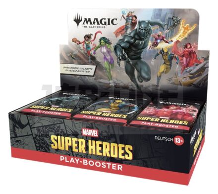 Magic The Gathering Marvel Super Heroes Présentoir Boosters De Jeu (30) *Allemand*
