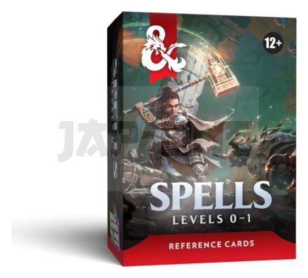 Dungeons & Dragons Rpg Fiches De Référence: Sorts (Mineurs Et 1Er Niveau) *Anglais*