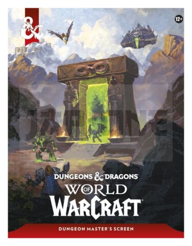 Dungeons & Dragons Rpg World Of Warcraft Écran De Maître Du Donjon *Anglais*