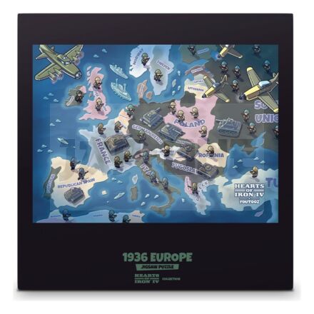 Hearts of Iron puzzle 1936 Europe