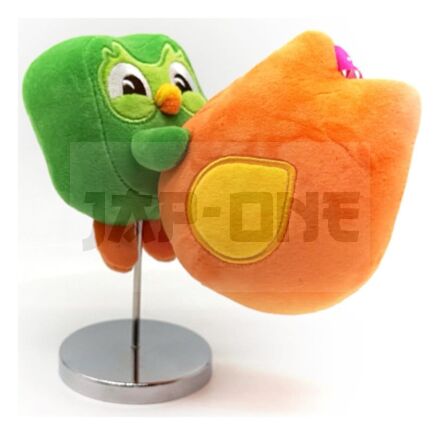 Duolingo Porte-Clés En Peluche Streak Flame Duo 13 Cm