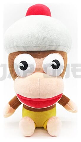 Ape Escape Plush Pipo Monkey Short Jaune 22 Cm