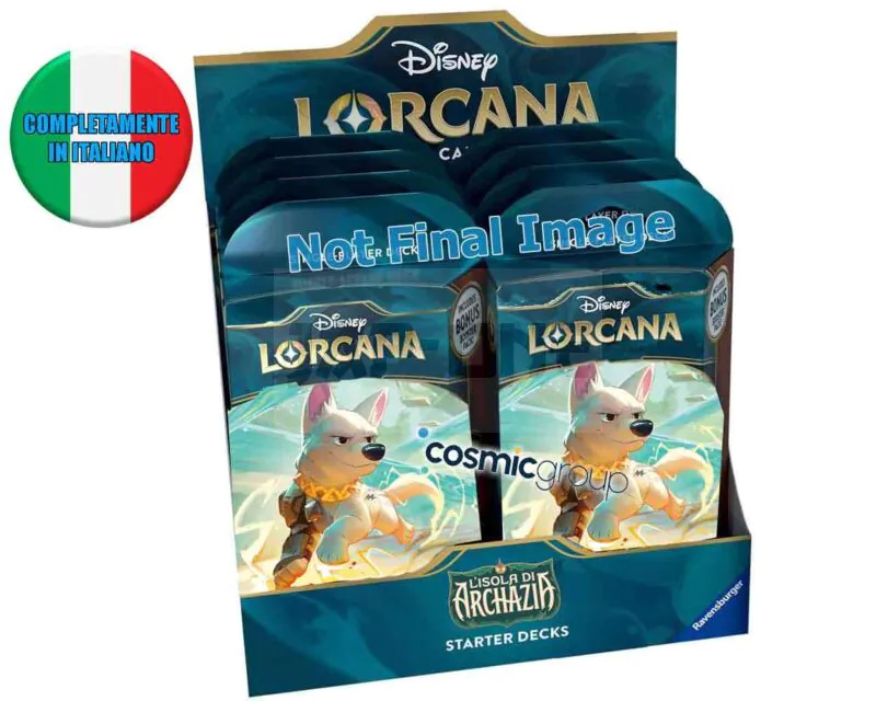 lorcana starter deck display Lorcana Whispers in the Well Starter Deck Display