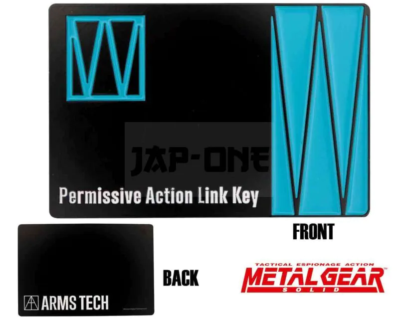 Metal Gear Solid Limited Edition Set Of 3 Key Cards