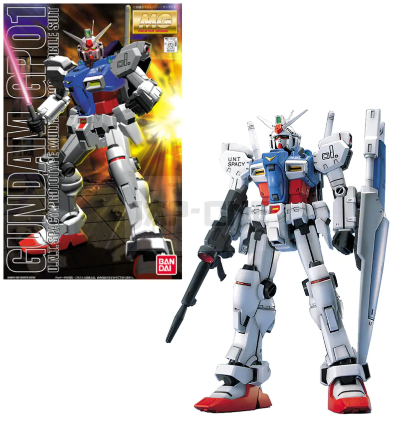 Gundam - Mg 1/100 Gundam Gp01 - Model Kit